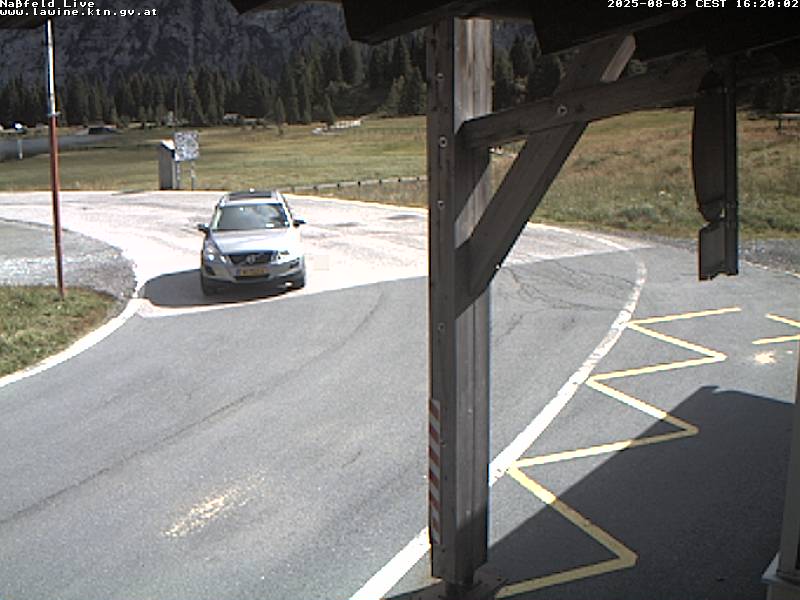 immagine della webcam nei dintorni di Monte Lussari: webcam Pontebba