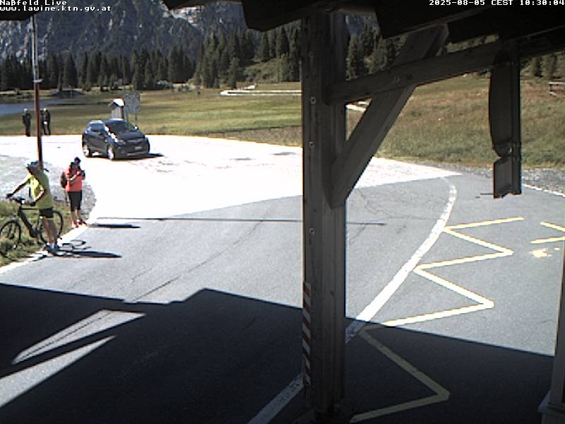 immagine della webcam nei dintorni di Fusine in Valromana: webcam Pontebba
