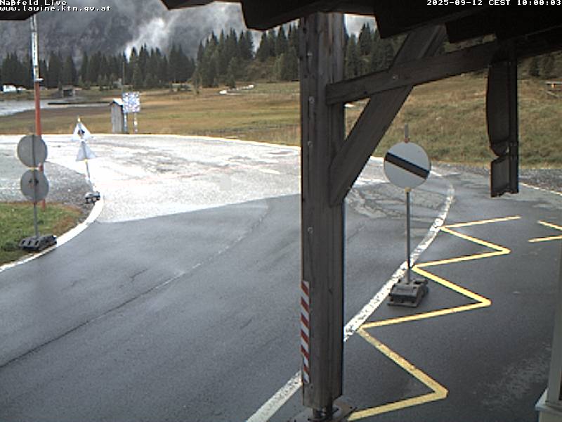 immagine della webcam nei dintorni di Sella Nevea: webcam Pontebba