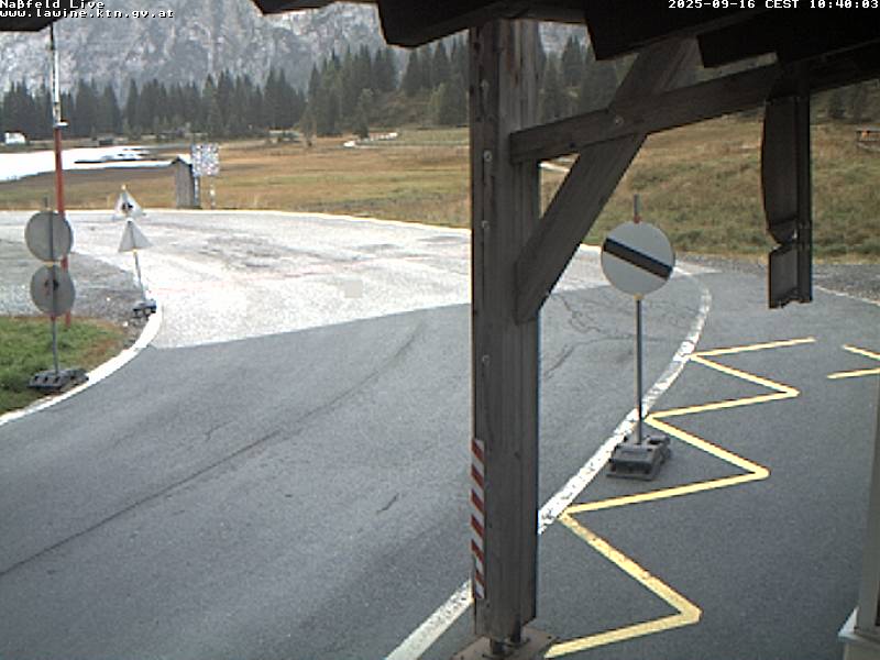 immagine della webcam nei dintorni di Sella Nevea: webcam Pontebba