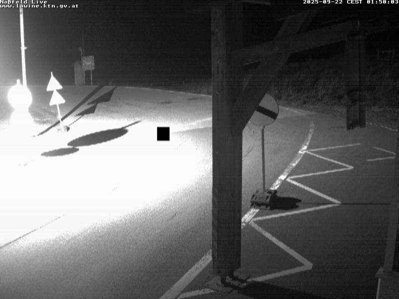 immagine della webcam nei dintorni di Monte Lussari: webcam Pontebba
