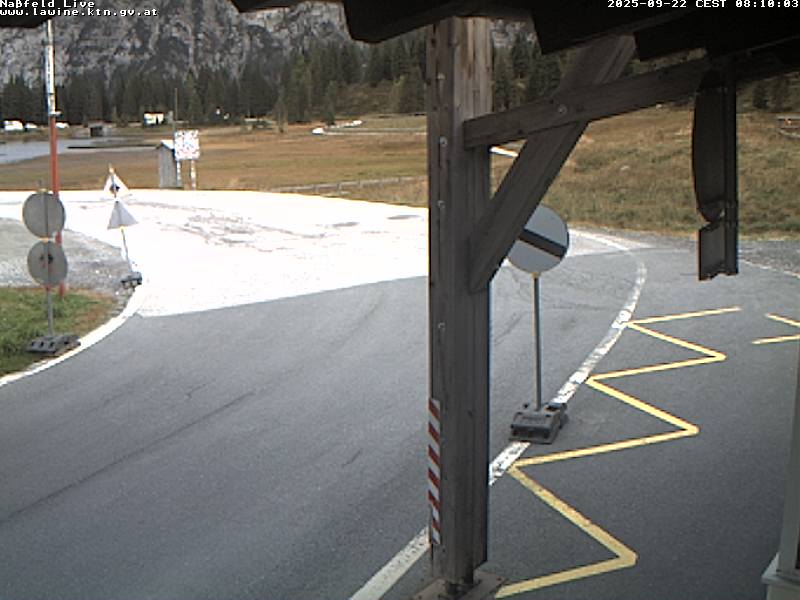 immagine della webcam nei dintorni di Monte Lussari: webcam Pontebba