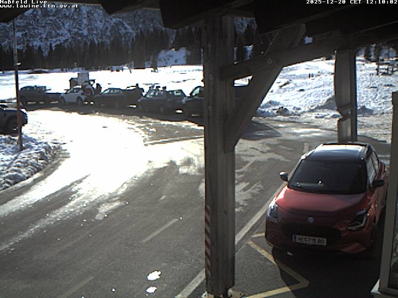 immagine della webcam nei dintorni di Sella Nevea: webcam Pontebba