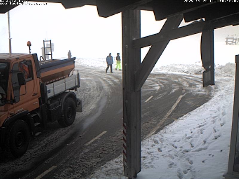 immagine della webcam nei dintorni di Monte Lussari: webcam Pontebba