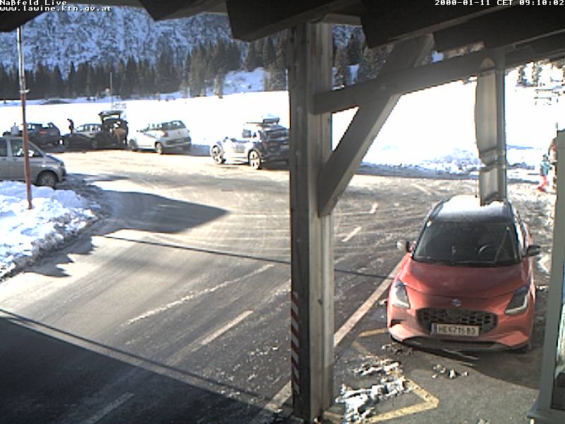 immagine della webcam nei dintorni di Monte Lussari: webcam Pontebba