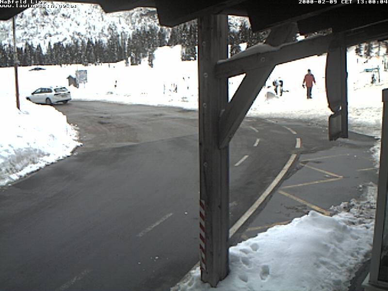 immagine della webcam nei dintorni di Monte Lussari: webcam Pontebba