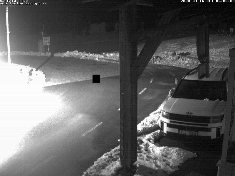 immagine della webcam nei dintorni di Sella Nevea: webcam Pontebba