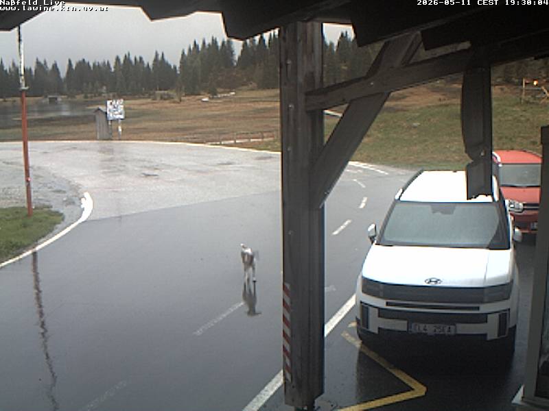 immagine della webcam nei dintorni di Sella Nevea: webcam Pontebba
