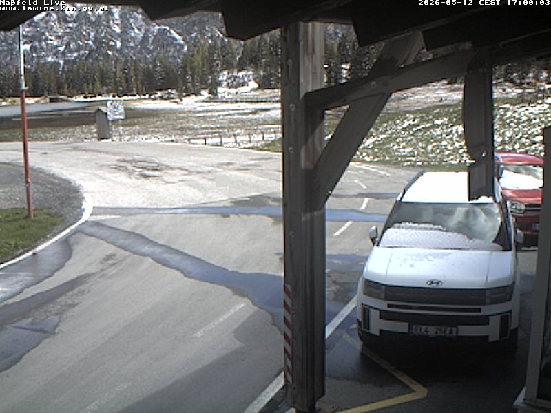 immagine della webcam nei dintorni di Monte Lussari: webcam Pontebba