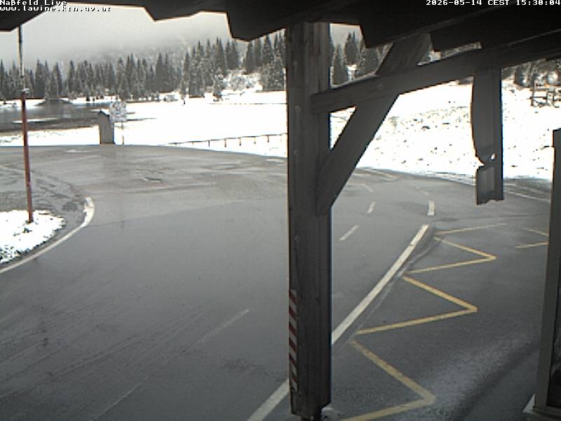 immagine della webcam nei dintorni di Monte Lussari: webcam Pontebba